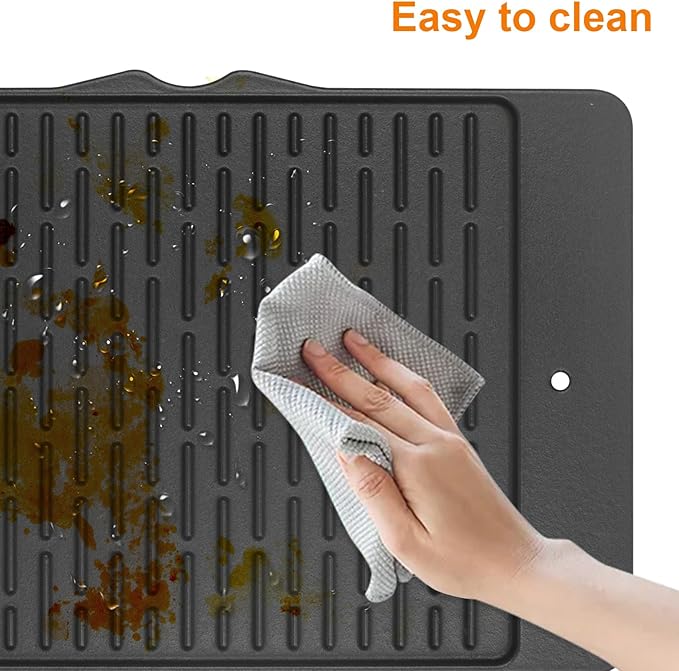 7598 Grill Griddle for Weber Spirit 300 Series Spirit E310 S-310 E-315 S-315 E-320 S-320 E-330 S-330 Spirit II E310 S-310Grill, Reversible Replacement Cast Iron Griddle Double Sided