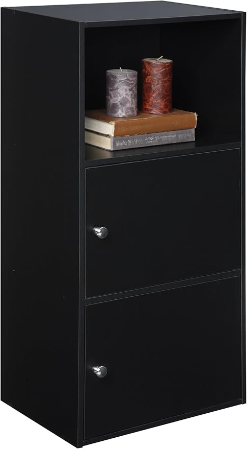 Convenience Concepts 151187 X-Tra Storage 2-Door Cabinet, Black