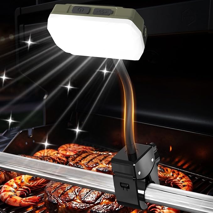 Grill Lights for Outdoor Grill, Rechargeable Grill Light BBQ Lights