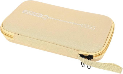 Dan&Dre EVA Shockproof Portable Camping Grill Flashlight Box/Cover with Large Capacity, Fixing Strap, Lightweight for Outdoor Activities, Camping, BBQ, Hiking (Khaki)
