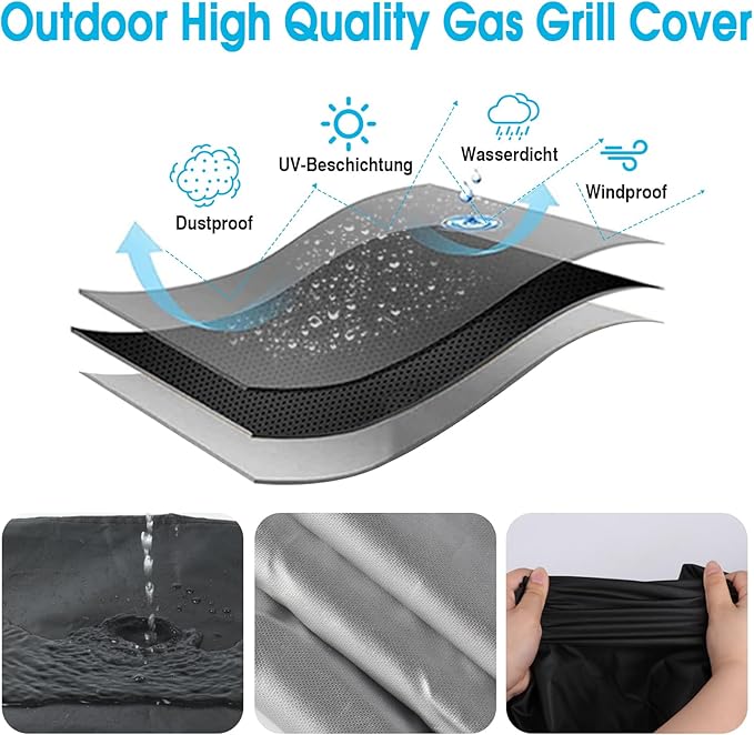 Outdoor Patio Table Cover for Pinikox Kitchen Island Prep Table, Waterproof Service Cart Covers Rolling Tool Cart Covering - 28"L×25"W×34"H, Black