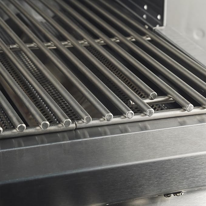Hygrill STD Series 40-Inch Built In Grill, Stainless Steel 5-Burner Grill Head for Outdoor Kitchen, 70,000 BTU, Liquid Propane