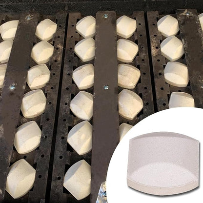 GasSaf Gas Grill Ceramic briquettes Replacement for 06000Y, NEXGRILL, Select Turbo Gas Grill Models (60 PCS)