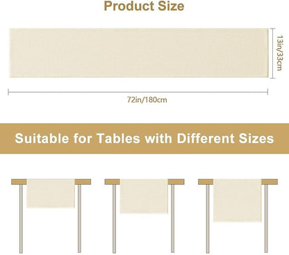 Bookshelf Table Runner,Dining Decor for Kitchen Coffee Table Family Dinners Holiday Parties Wedding Events Decor(13x72 inch)