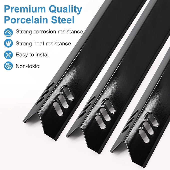 Replacement Parts for Dyna-Glo DGF510SBP DGF510SSP, Drip Pan Grease Tray & Grill Grates & Heat Tents for Dyna Glo DGF510SBP 5 Burner Grill