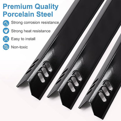 Replacement Parts for Dyna-Glo DGF510SBP DGF510SSP, Drip Pan Grease Tray & Grill Grates & Heat Tents for Dyna Glo DGF510SBP 5 Burner Grill