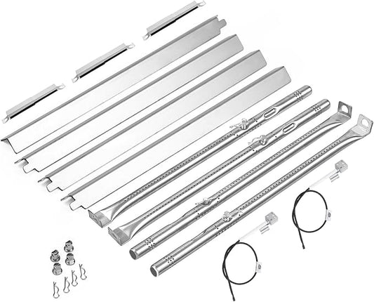 463365021 Heat Tent Performance 4 Burner Grill Replacement Parts for Charbroil Grill Parts 463354021 463365522 463353021 463351021 G327-2100-W1 G432-8S01-W1 Electrode G325-0002-W1 Heat Plates