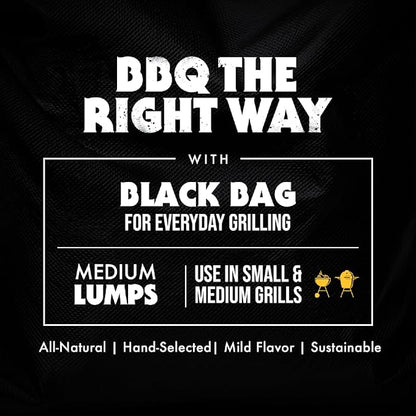 FOGO Premium Hardwood Natural Medium Sized Lump Charcoal 17.6 Pound Bag, Fogostarters Natural Fire Starters and Blazaball Bundle