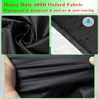 Griddle Cover for Members Mark Pro Series 5 Burner Outdoor Flat Top Gas Griddle, 600D Heavy Duty Waterproof for Members Mark Griddle Cover 5 Burner Replacement