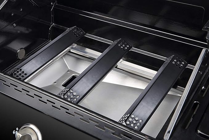Replace parts Porcelain Steel Heat Plate, Replacement for Grill Master 720-0697, 720-0737, Nexgrill 720-0830H, 720-0783E Gas Grill Models (Porcelain Steel -4pcs)