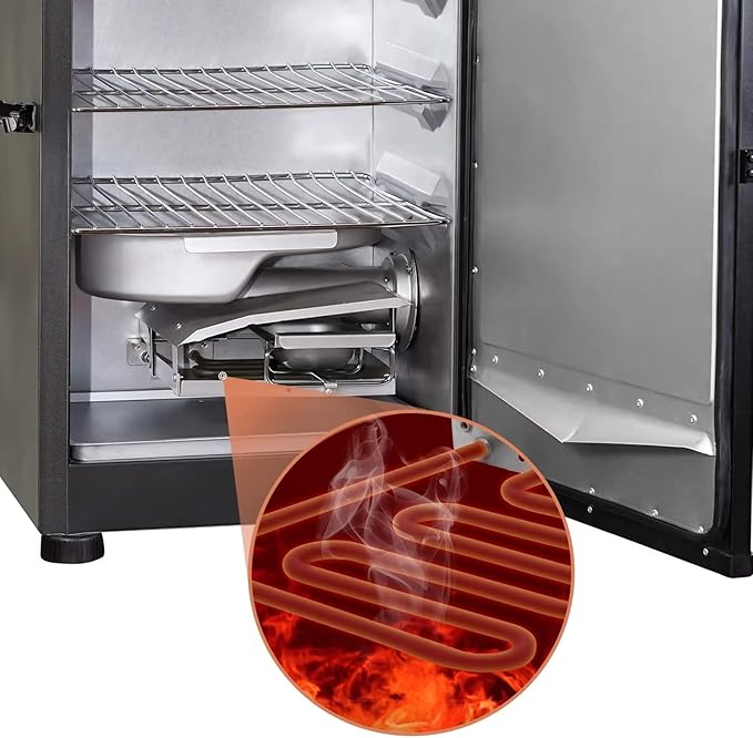 1200 Watts Electric Smoker Heating Element Compatible with Masterbuilt 40" Digital Electric Smoker, Replacement Part NO. 9907120027 for Model: 20070613,20072612,20075615,MB20072618, etc.
