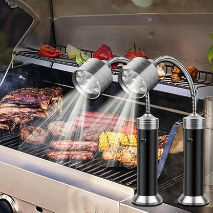 BBQ Grill Lights for Outdoor Grill, Magnetic Grill Lights for Outdoors Barbeque-UnRechargeable