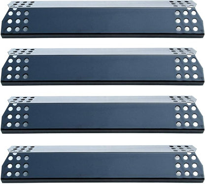 Parts DP129 (4-Pack) Porcelain Steel Heat Shield/Heat Plates 14 9/16 x 3 3/8" Replacement for Sunbeam, Nexgrill, Grill Master, Charbroil, Kitchen Aid, Members Mark, Uberhaus Gas Grills
