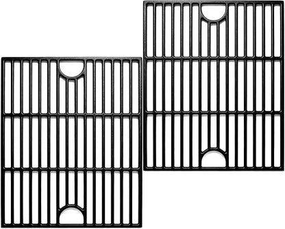 17 Inch Grill Grate for Nexgrill 4 Burner 720-0830H 720-0670A 720-0783E 720-0958A 5 Burner 720-0888N, Cast Iron Cooking Grids for Kenmore 415.16106210 Expert Grill 720-0789H 720-0789C Replacement Part