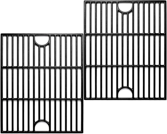 17 Inch Grill Grate for Nexgrill 4 Burner 720-0830H 720-0670A 720-0783E 720-0958A 5 Burner 720-0888N, Cast Iron Cooking Grids for Kenmore 415.16106210 Expert Grill 720-0789H 720-0789C Replacement Part