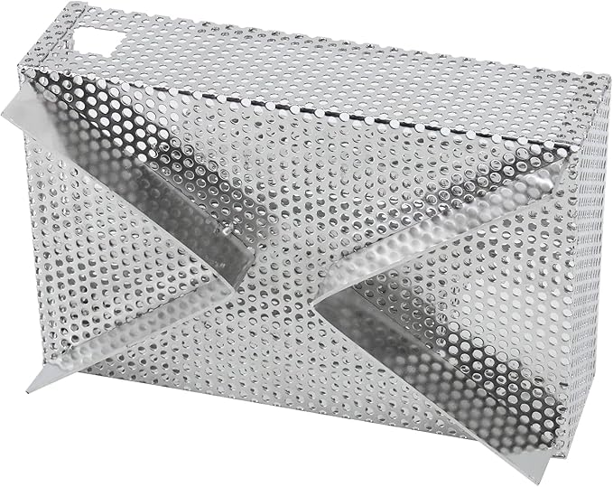 Smoker Tray 12 Hours Pellet Maze Smoker Tray, Perfect for Hot and Cold Smoking Meat, Fish, Cheese Pork Smoking with Wood Pellets - Works in Any Type of Grill or Smoker, 5" x 8"