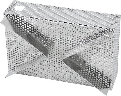 Smoker Tray 12 Hours Pellet Maze Smoker Tray, Perfect for Hot and Cold Smoking Meat, Fish, Cheese Pork Smoking with Wood Pellets - Works in Any Type of Grill or Smoker, 5" x 8"