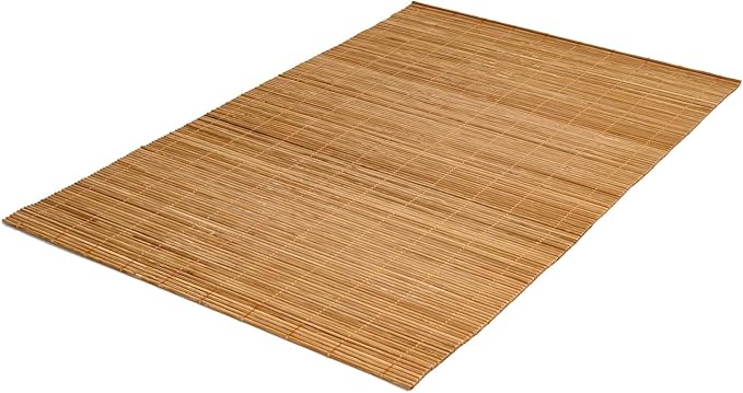 Dining Table Placemat, Heat-Resistant Place Mat Stain Resistant Anti-Skid Washable Bamboo Table Mat Placemat Kitchen Table mat