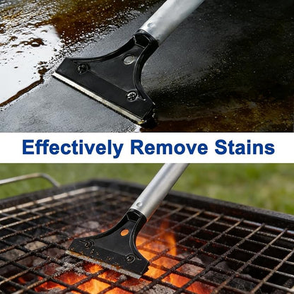 CELOX Grill Scraper, Heavy Duty Flat Top BBQ Grill Scraper for Cleaning