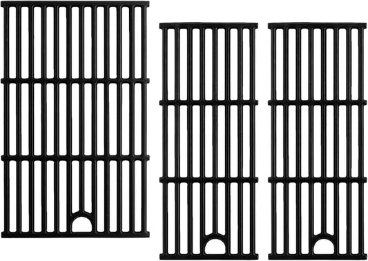 463365021 Grill Grates Replacement Parts for Charbroil Performance 4 Burner Grill Parts 463351021 463350722 Char Broil 463352521 463354021 463365522 G426-0005-W1 G426-0004-W1 Cast Iron Cooking Grates