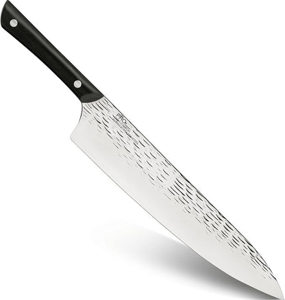 Kai PRO 10" Chef's Knife | Hand Sharpened Kitchen Knife, Japanese AUS6M Stainless Steel Blade, Full-Tang POM Handle