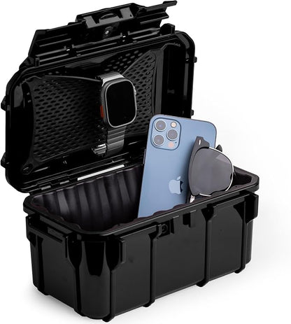 Evergreen 58 Waterproof Dry Box Protective Case - Travel Safe/Mil Spec/USA Made - for Cameras, Lenses, Phones, Pistols, First Aid, Boating, Water Sports, Tacklebox, Ammo Can, Deck Boxes