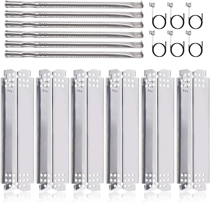 Grill Parts for Nexgrill Replacement Parts 6 Burner 720-0896B, 720-0925, 720-0896C, 5 Burner 720-0882A, 720-0896, 4 Burner 720-0925P. Grill Heat Plate Shields, Burner Tubes, Carryover Tubes, Ignitors.
