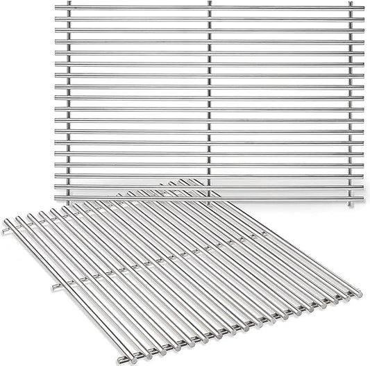 Uniflasy 19.5" Grill Grate for Weber Genesis 300 Series, 304 Stainless Steel Grill Grate for Weber Genesis S330 S320 S310 E330 E320 E310, Replacement Grill Grates for Weber 7528/7524