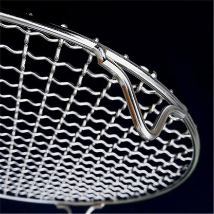Round Cooking Rack 6 inch,R304 Stainless Steel Barbecue Grill with Feet for Outdoor Camping and Camping Barbecue Grill