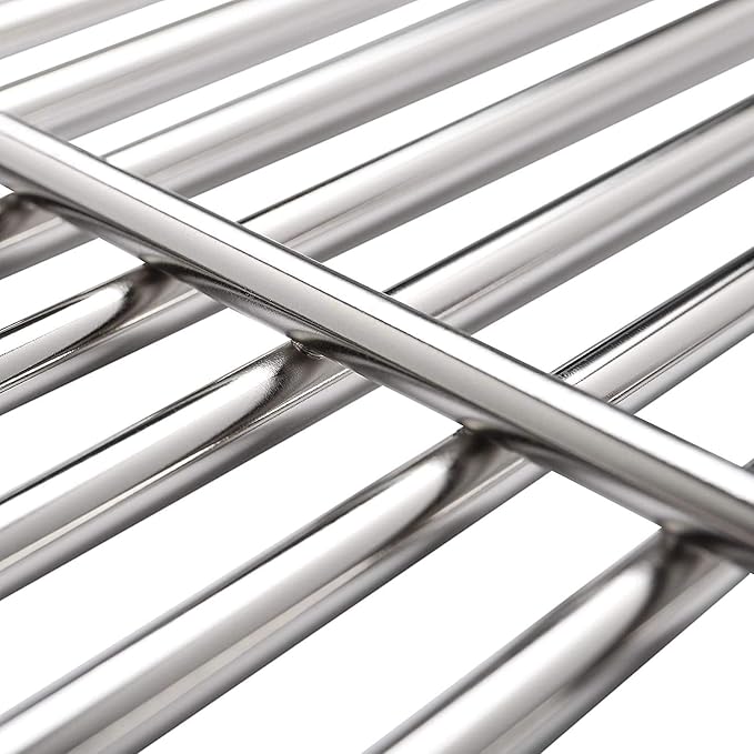 720-0953 Grill Grates for KitchenAid Grill Replacement Parts 720-0787D 3 Burner 720-0953A 730-0953, Cooking Grates for Kitchen Aid 720-0787D Home Depot Grill Parts, Stainless Steel, 18 13/16 x 8 1/8"