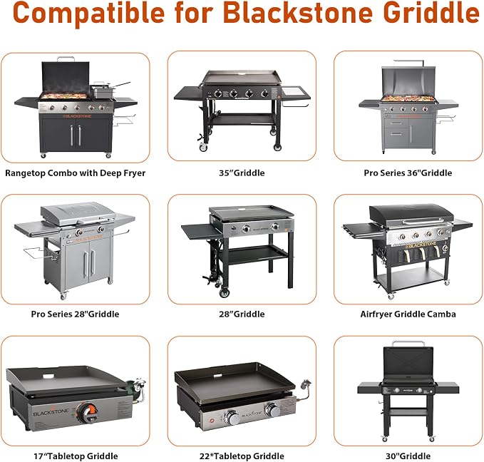 40 Pack Grease Cup Liners Compatible with Blackstone Griddle 5017 - Disposable Aluminum Foil Drip Pan Grease Catcher Cup Liner for 17, 22, 28, 36 Inch | Disposable;Heavy duty;Multipurpose;Wide compatibility;Easy to use;Easy to clean;Large capacity