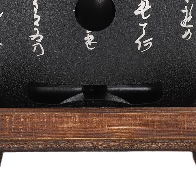 HERCHR Japanese Style BBQ Grill, Tabletop Charcoal Grill Mini BBQ Grill Portable BBQ Grill Cast Iron Grill Table Top Grill(s)