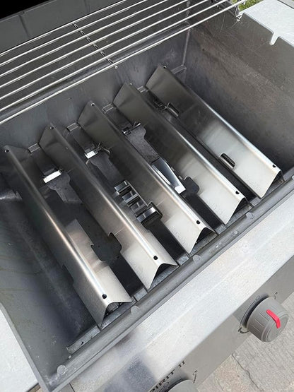 7636 Spirit Flavorizer Bars for Weber GS4 Spirit II/I 300 SER E310 Replacement for Weber Spirit II Parts,304 Stainless Steel Flame Guards for Weber GS4 Spirit 2 Parts 69797 68843 3400302 Burner Covers
