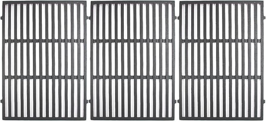 Hongso 66096 18 7/8 inch Cast Iron Cooking Grates Replacement for Weber 2 Genesis 6 burner II 600 series E & S 610 and Genesis II LX 640 Gas Grills 2017 and Newer, Replacement Parts for Weber 66803
