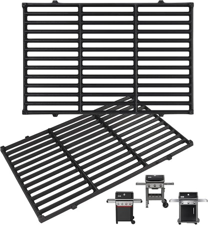7638 Spirit Grill Grates for Weber Spirit 2 Grill Parts GS4 Spirit II/I 300, Spirit 700, Webber Spirit 400(2025 Y),Genesis 1000-5000 Replacement for Weber Genesis Gold/Silver B/C Accessories,7856 7860