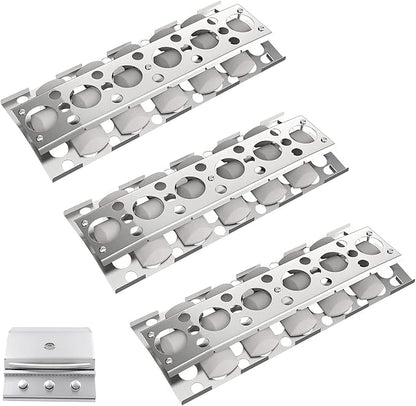 SafBbcue Grill Briquettes for Summerset Sizzler Grill Parts RCS 26" 32" 40" Grill Replacement Parts Turbo Captn Cook CG3CKWN CG4CKW Flame Tamer(3-Pcs)
