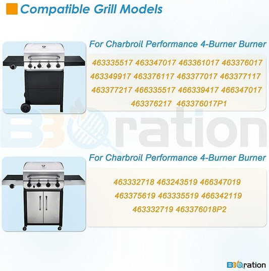 18" Grill Replacement Grate for Charbroil Performance 4-Burner Grill 463377017, 463376018P2 463376117 463376017P1 463377117 463673617 G470-0002-W1 G321-0006-W1