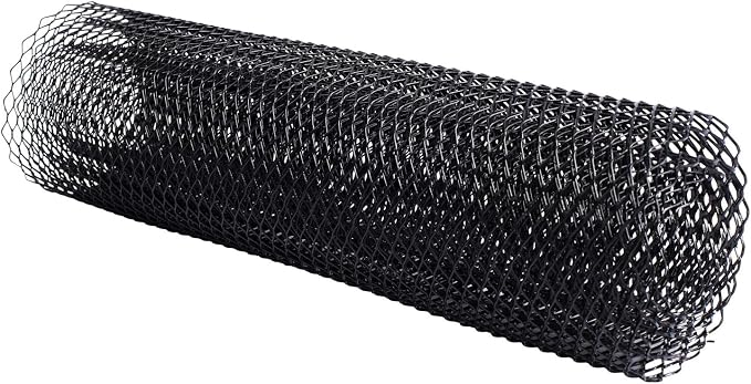 AggAuto Universal 40"x13" Car Grill Mesh 10x20mm Rhombic Hole Black | Aluminum Alloy Automotive Grille Insert Bumper, One of the Most Multifunctional Shape Grids 100x33cm
