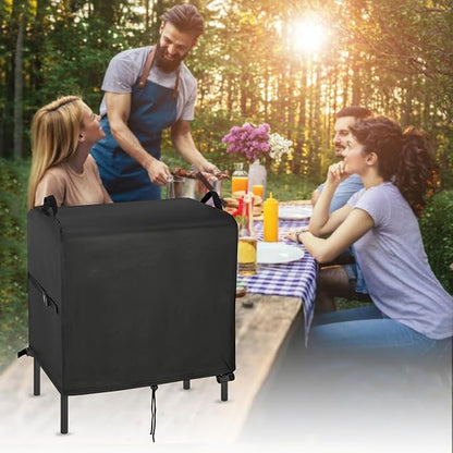 Stove Cover for VIVOHOME 3 Burner Propane Gas Stove-35x18x29in | 35inch Outdoor Stove Covers Waterproof for Rovsun 3 Burners 3-Burner Stove,Grill Cover for Bestfire Camping Stoves