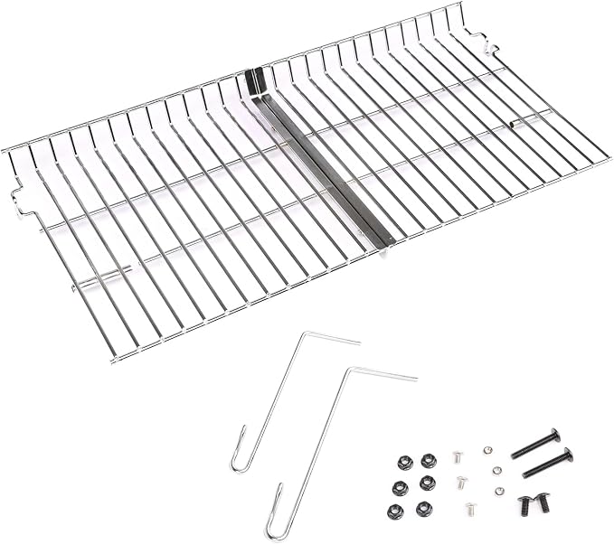 Grill Warming Rack for Char Griller Replacement Parts | Stainless Steel Warming Rack Replacement for chargriller 5050 3001 5650 5072 3008 parts