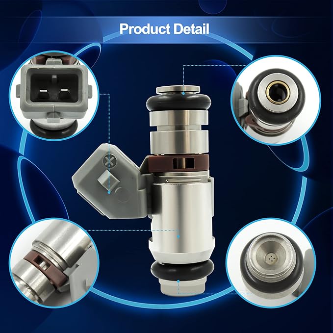 HiSport Fuel Injector IWP043 1PC- Compatible with Harley Davidson VW Ducati Motorcycles Supersport MH900 Monster SS800