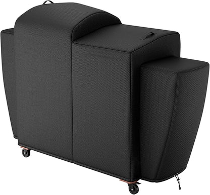 Grill Cover for Pit Boss Charleston PB1020 Combo Grill Onyx Edition Upgraded Full-Length Cover for Charleston 1000 Sq in Pellet Grill/Gas Griddle Combo Onyx Series