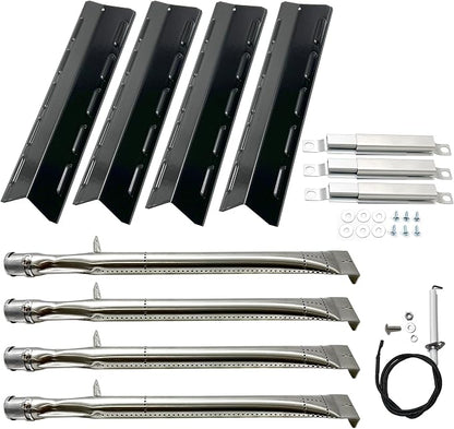 DG283 Grill Kit for Kenmore 146.34611410, 146.46372610, 146.23673310, 146.34461410, 146.10016510, 146.16198211, 146.46366610, 146.16142210 Grill Burner, Heat Plate, Ignitor & Crossover