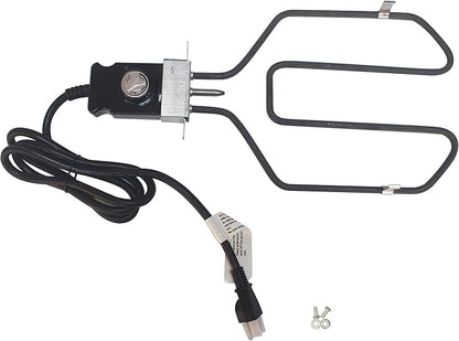 Unifit 120V AC 15A Electric Smoker/Grill Analog Adjustable Temperature Controller Heating Element Replacement Kits up to 1650 Watts (1 Set)