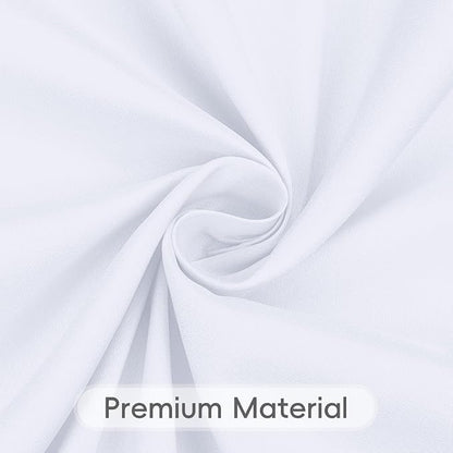 12 Pack White Round Tablecloth 90 Inch | For 3Ft-5Ft Round Table, Wrinkle Resistant Table Cloth, Washable Polyester Fabric, For Wedding Party Banquet Buffet Camping
