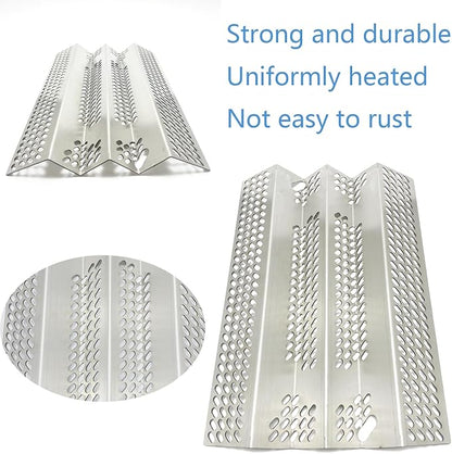 S461 Stainless Steel Heat Plate Replacement Parts for AOG, American Outdoor 24NB 24NG 24NP 24PC 36PC DCP480CSP Gas Grill（16GA -3pack 15-7/16" x 10 5/8"