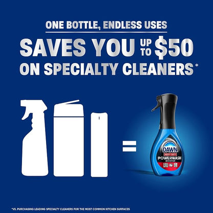 Dawn Powerwash Heavy Duty Dish Spray All-Purpose Cleaner and Degreaser, 16 oz. Spray Bottle