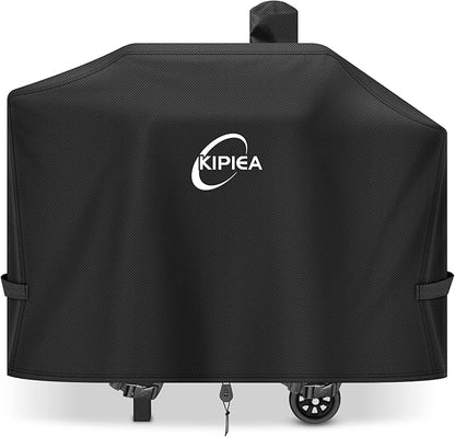 Pellet Grill Cover for Camp Chef 24, 600D Waterproof Smoker Cover | Heavy Duty, UV Resistant, No Tear, No Fading. For Camp Chef SmokePro 24, including DLX24, SG24, PG24, PG24B, PG24LTD, PG24CL