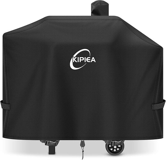 Pellet Grill Cover for Camp Chef 24, 600D Waterproof Smoker Cover | Heavy Duty, UV Resistant, No Tear, No Fading. For Camp Chef SmokePro 24, including DLX24, SG24, PG24, PG24B, PG24LTD, PG24CL