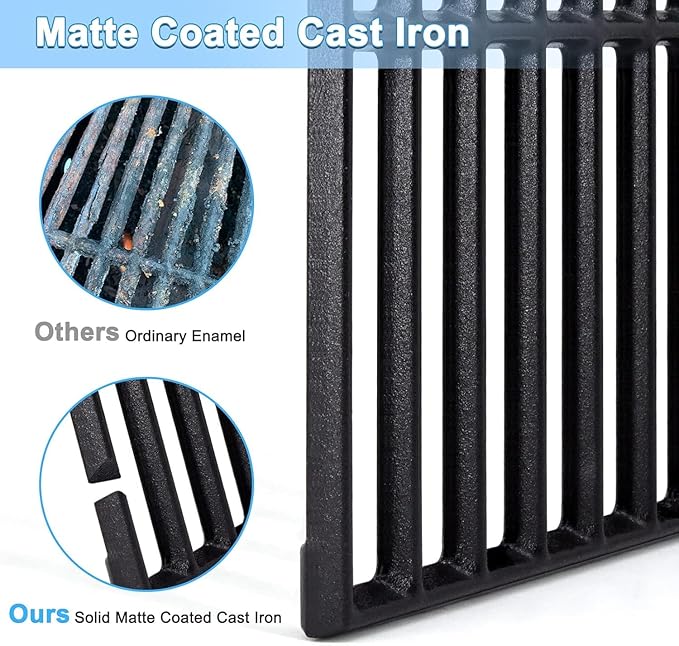 Replacement Parts for Dyna-Glo DGF510SBP DGF510SSP, Drip Pan Grease Tray & Grill Grates & Heat Tents for Dyna Glo DGF510SBP 5 Burner Grill